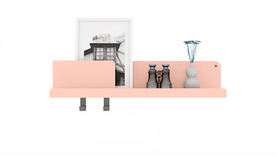 Home22 Scandinavian Folded Metal Shelf Translation missing: en-PH.activerecord.decorators.item_part_image/alt