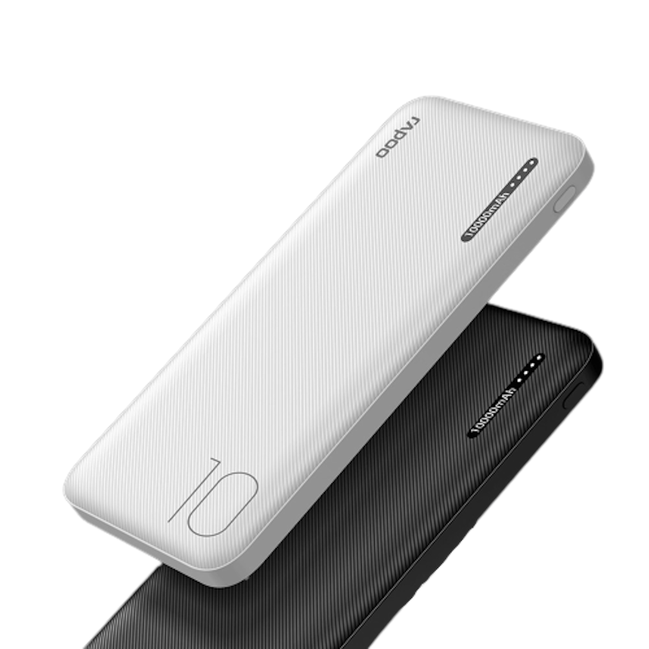 Rapoo S1005 10000 mAh Fast Charging Powerbank Translation missing: en-PH.activerecord.decorators.item_part_image/alt