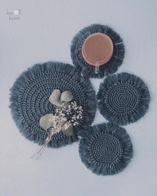 Knotkins Sola Crocheted Coasters Translation missing: en-PH.activerecord.decorators.item_part_image/alt