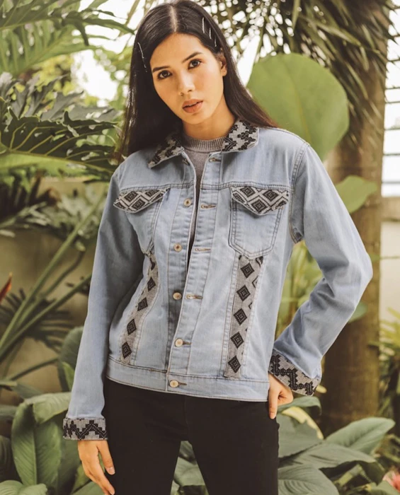 Masabel Denim Jacket Translation missing: en-PH.activerecord.decorators.item_part_image/alt