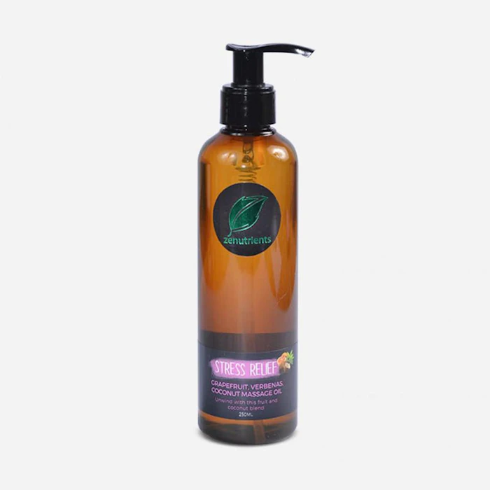 Zenutrients Stress Relief Regular Blend Massage Oil Translation missing: en-PH.activerecord.decorators.item_part_image/alt
