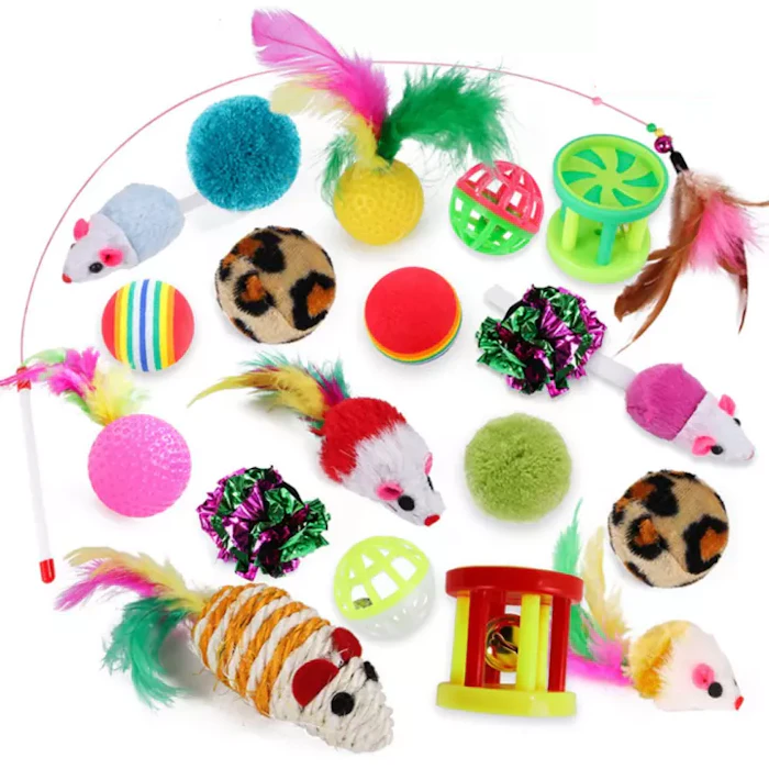 20-Piece Pet Cat Toy Combination Various Toy Sets Translation missing: en-PH.activerecord.decorators.item_part_image/alt