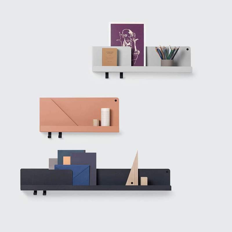 Home22 Scandinavian Folded Metal Shelf Translation missing: en-PH.activerecord.decorators.item_part_image/alt
