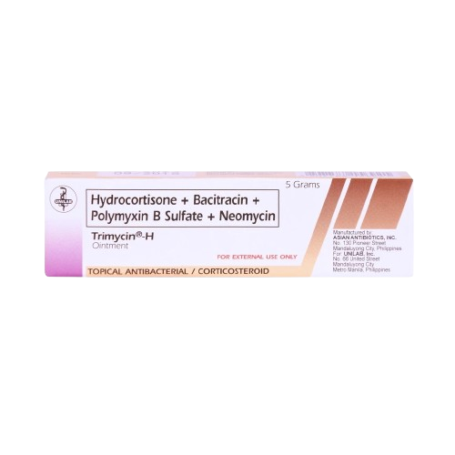 Hydrocortisone + Bacitracin + Polymyxin B Sulfate + Neomycin 1