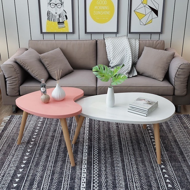 Colorful Coffee Table Set 2