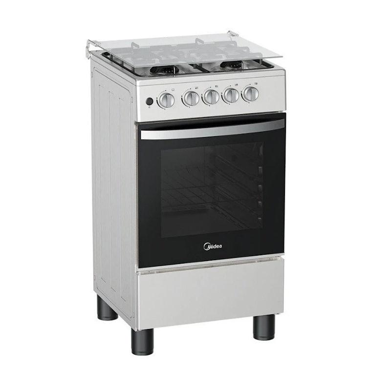 4 Gas Range Oven 50cm (Champagne Silver) 1