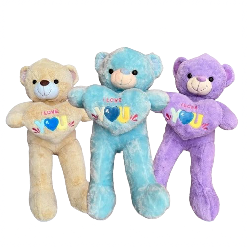 Human Size Teddy Bear With Heart	 2