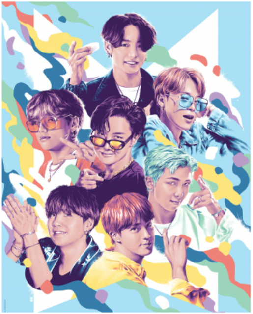 BTS Paint by Numbers 8