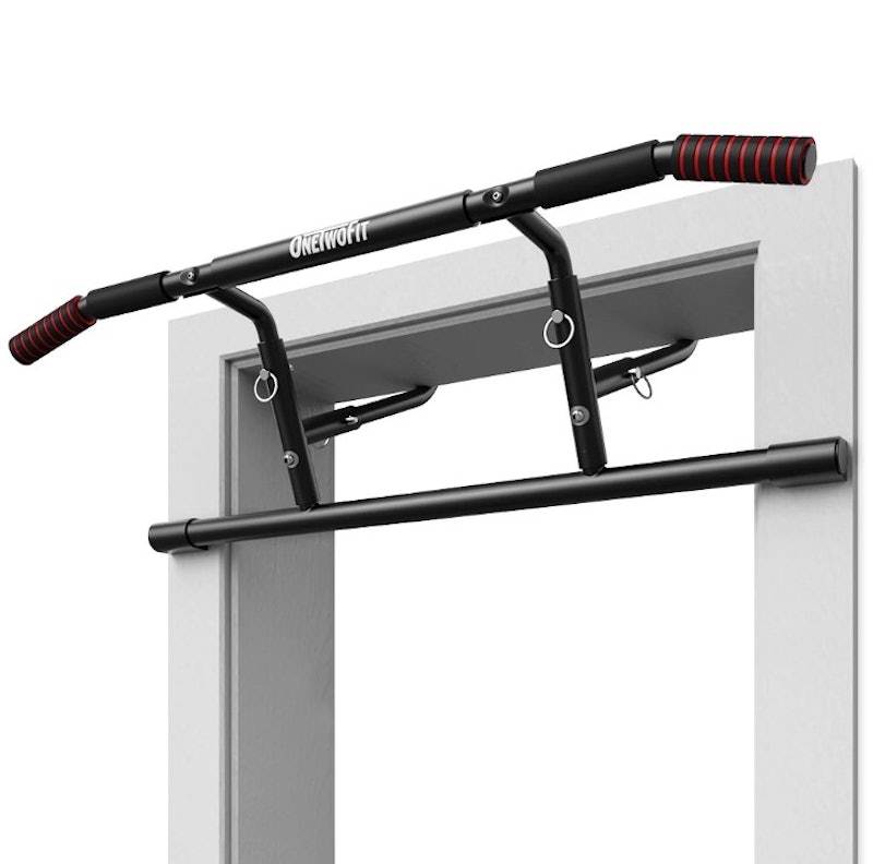 Doorway Pull-Up Bar With Elevated Bar & Adjustable Width 3