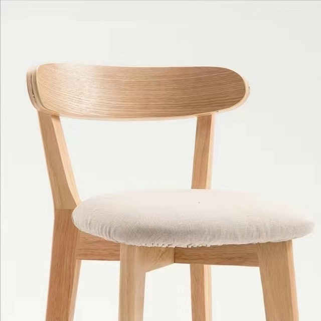 Solid Wood Bar Stool 2
