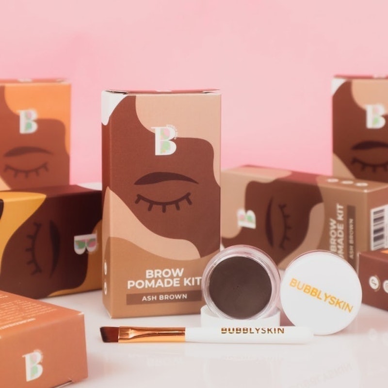 Brow Pomade Set with Brush 2