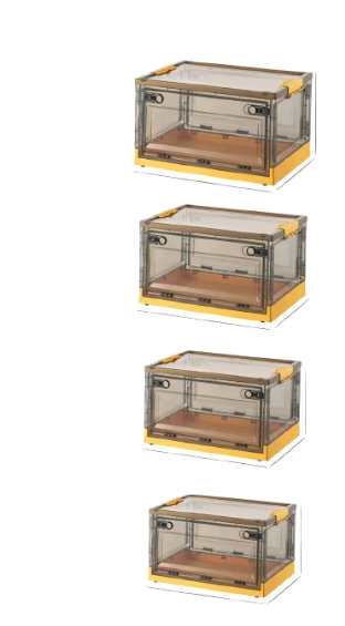 Transparent Collapsible Storage Box 2