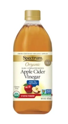 Apple Cider Vinegar Unfiltered Organic	 1