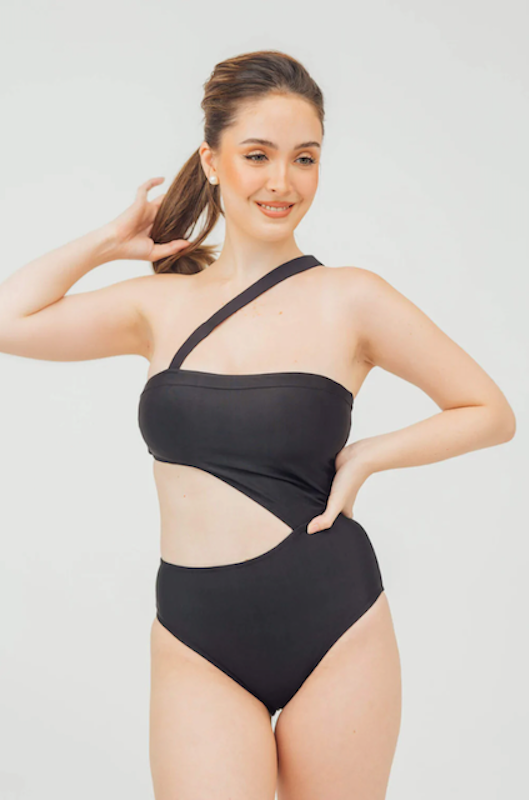 Jem Asymmetrical Strap Side Cutout One Piece 4