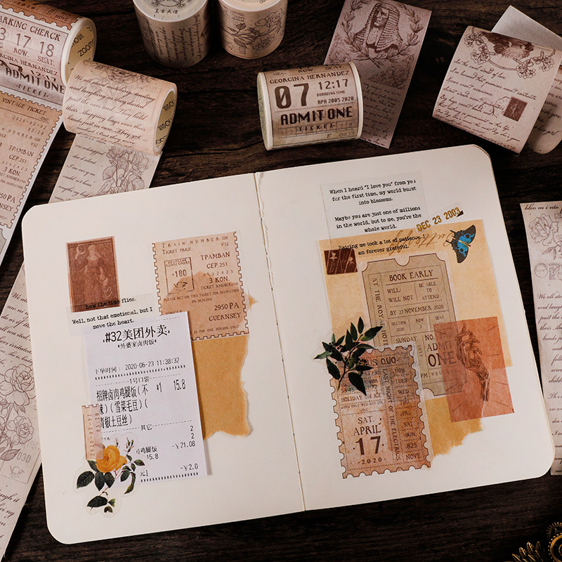 European Vintage Washi Tape 2