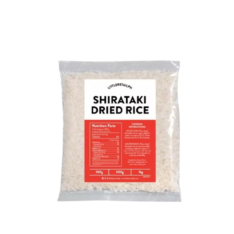 Shirataki Dried Rice 1