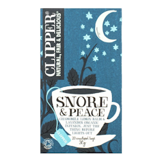 Organic Tea Snore & Peace Chamomile, Lemon Balm & Lavender