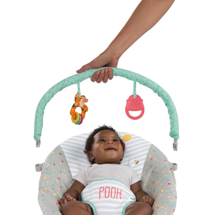 Baby shop bouncer mobile