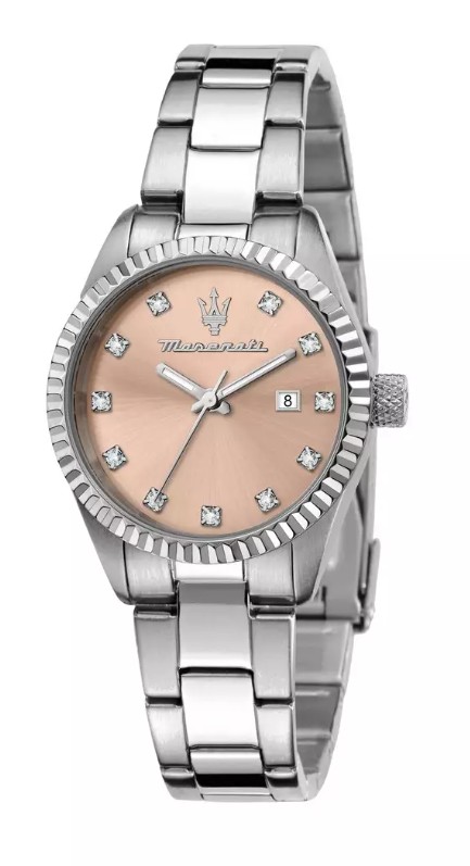 Competizione 31mm Rose Gold Sunray Dial Ladies Quartz Watch	  1