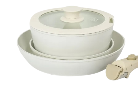5-Piece Ceramic Non-Stick Cookware Set 1