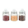 Slique Borosilicate Glass Storage Jar Set 1