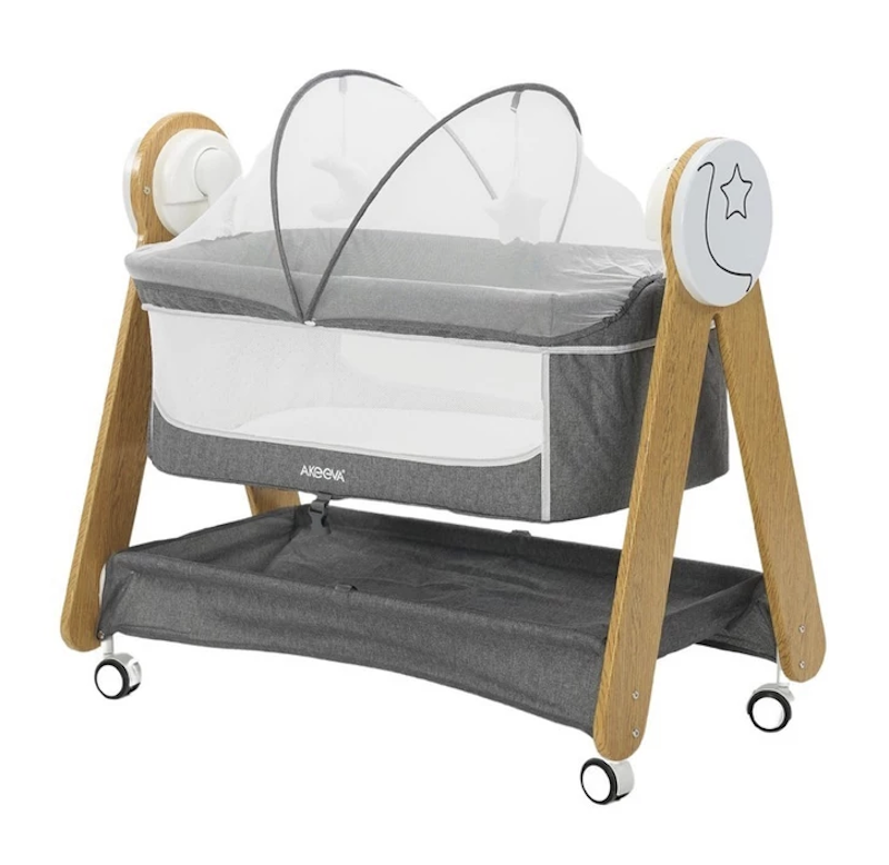 Luxury Autosway Wood Crib (Classique Autosway) 1