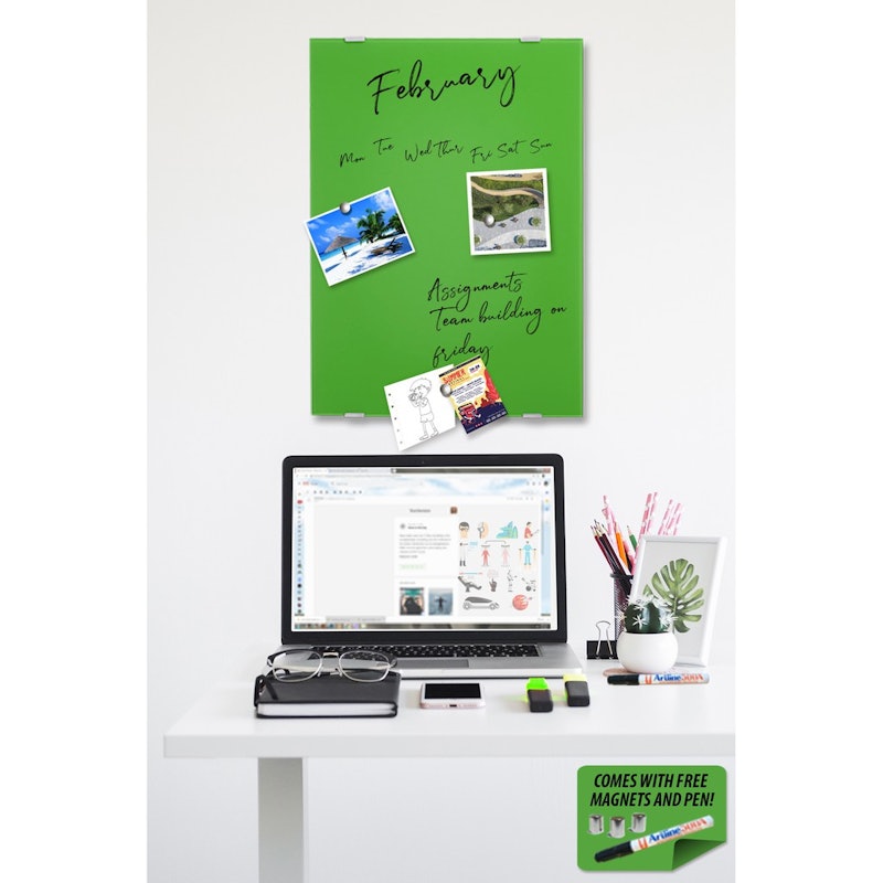 Opus Magnetic Glass Board 1