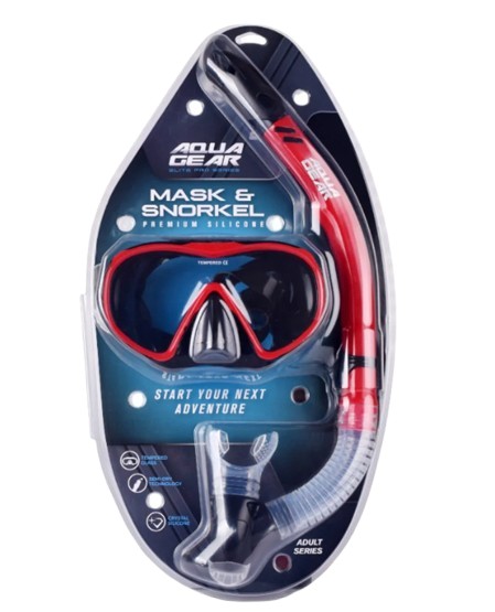 Premium Swimming Mask & Snorkel Set 	  3