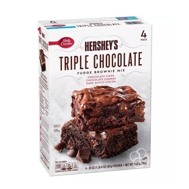 Hershey's Triple Chocolate Fudge Brownie Mix 1