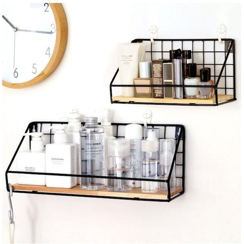 Wall-Mounted Metal Shelf 2