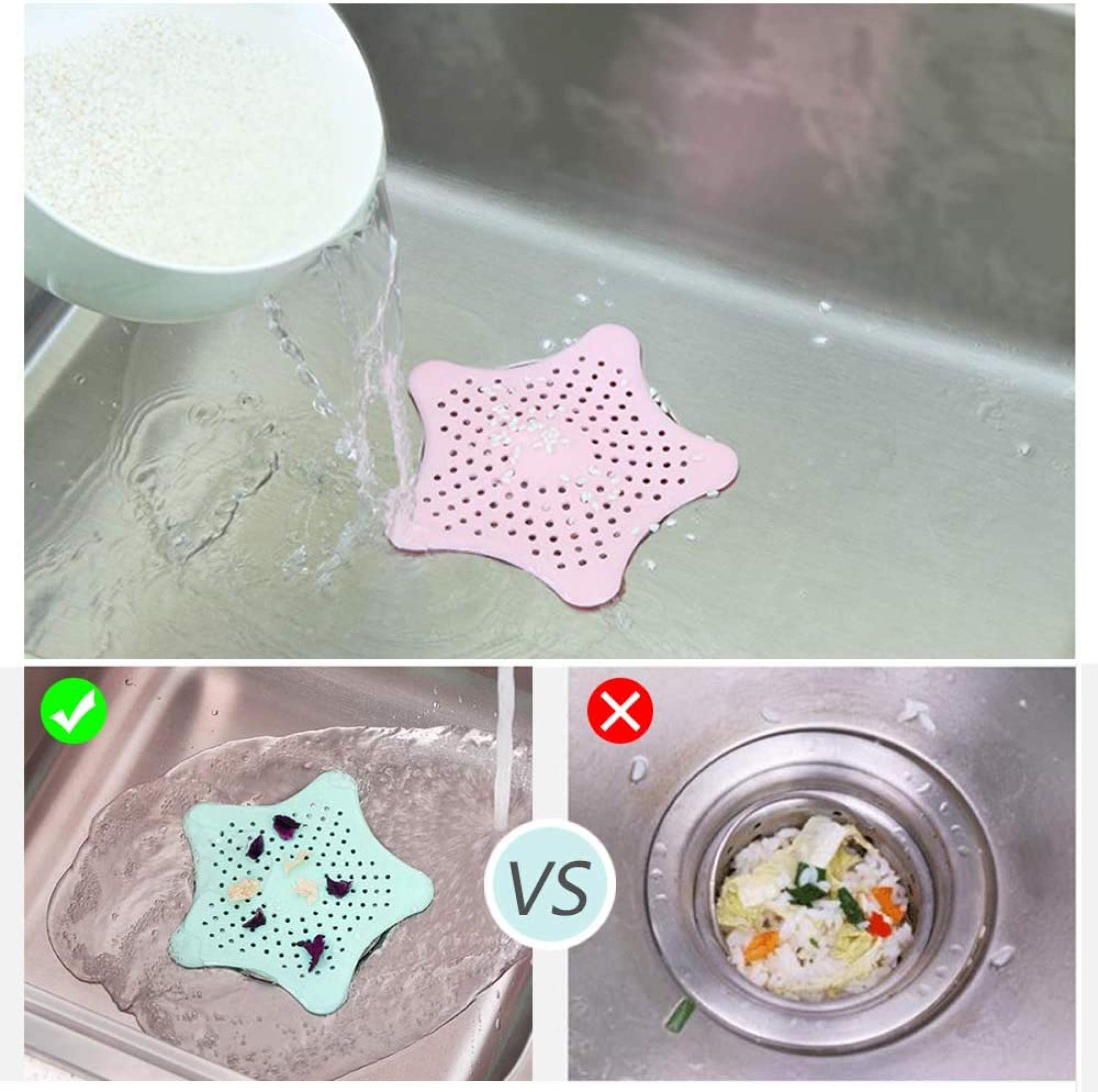 Star Silicone Kitchen Sink Strainer  3