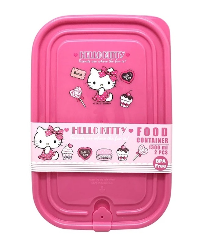 Hello Kitty Rectangular Food Container 2