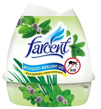 Scented Gel + Mosquito Repellent Set of 6	 1