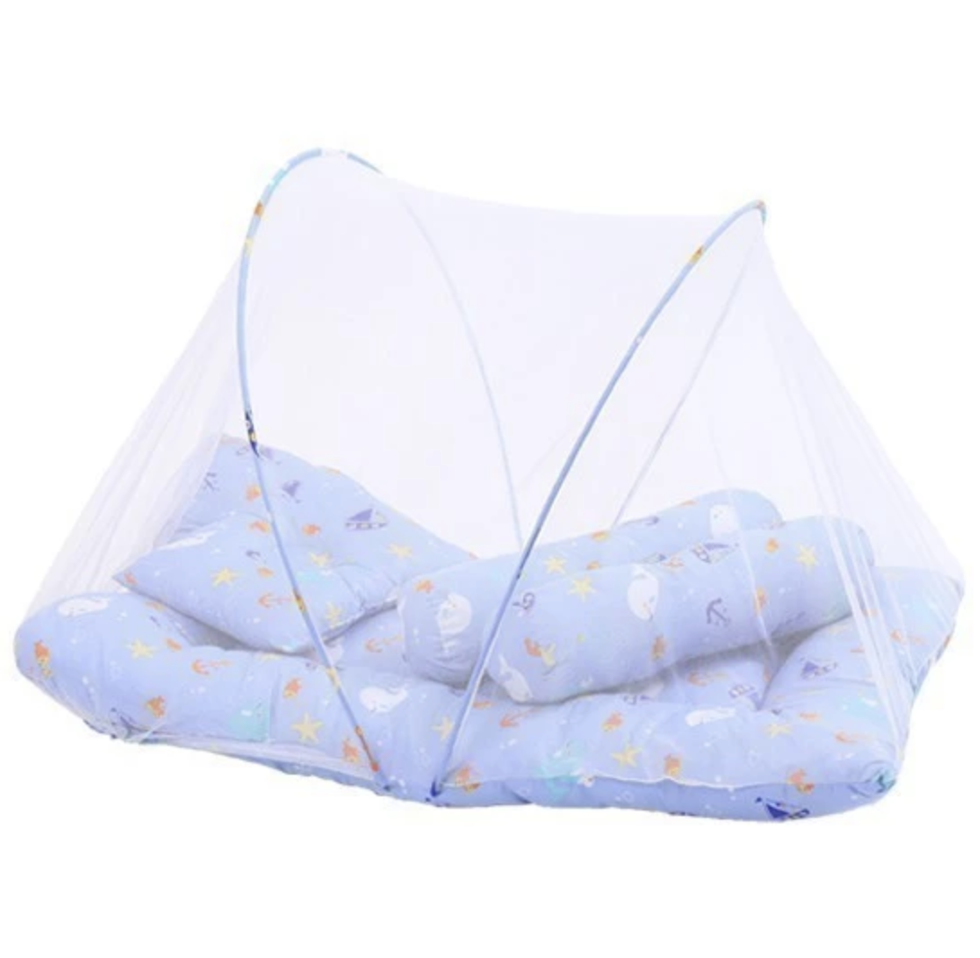 Baby Bed With Head Pillow 1