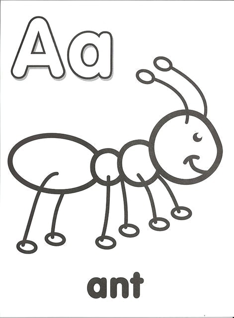 My First Coloring Book of Alphabet 2
