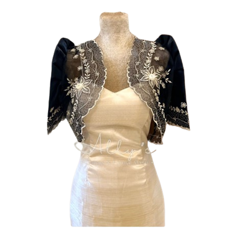 Modern Filipiniana Bolero with Inner 1