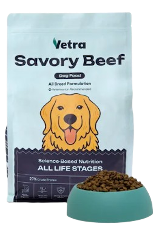 Dry Dog Food Savory Beef - All Breeds and Ages - 3kg 1