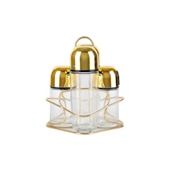Premium Gold Condiment Set