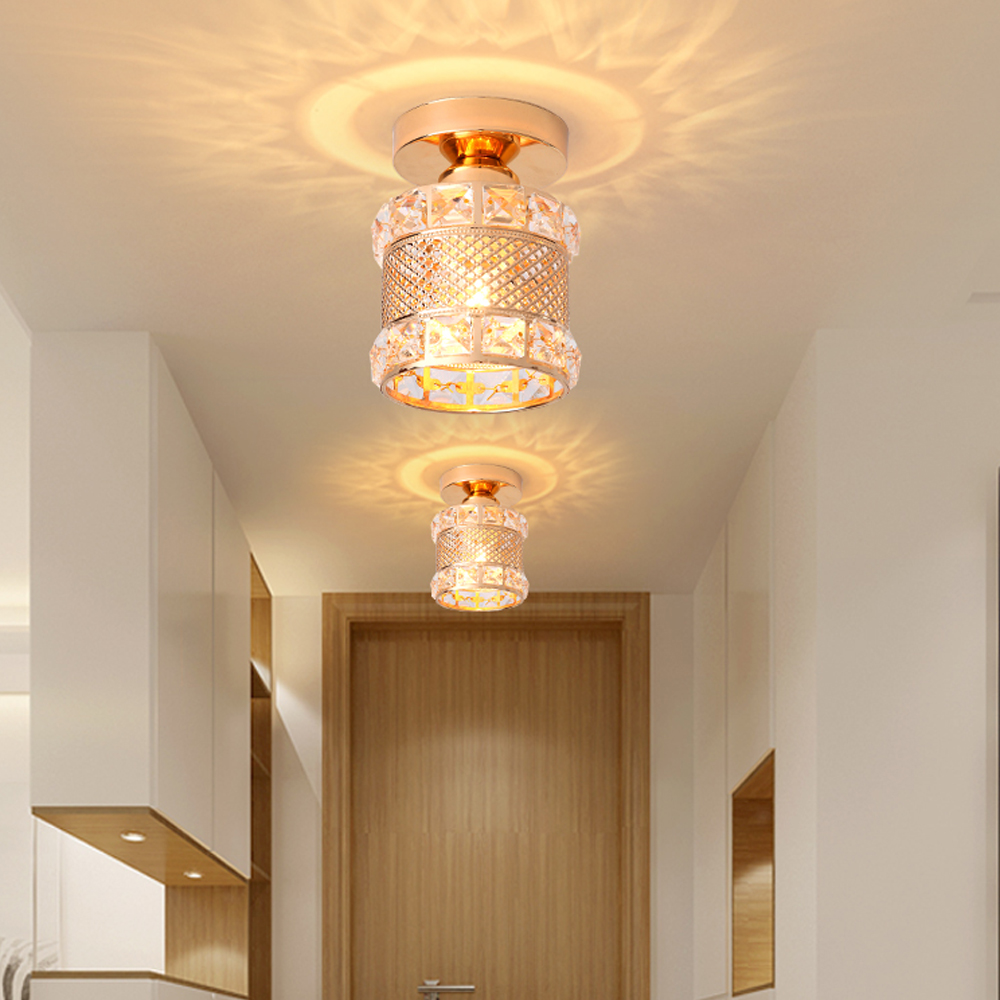 Crystal Gold Ceiling Lamp 2
