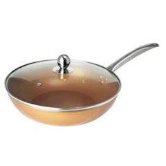 Copper Forged Deep Frypan