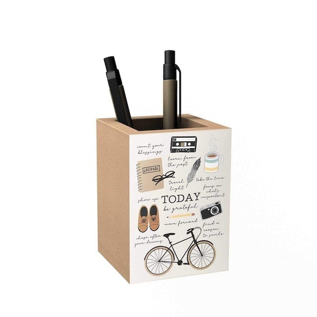 Today Let's Be Grateful Pen Holder 1