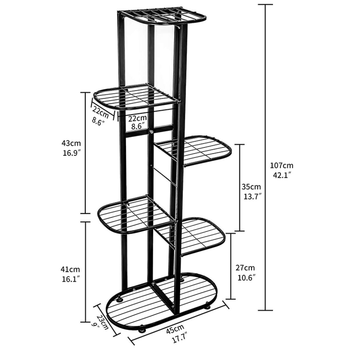 6-Tier Iron Flower Stand  5