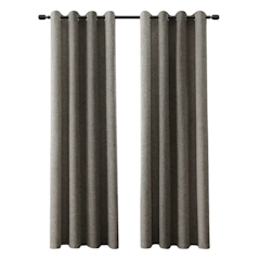 Cashmere Full Blackout Curtain with Grommet Rings