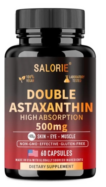 Double Astaxanthin Dietary Supplement	  1