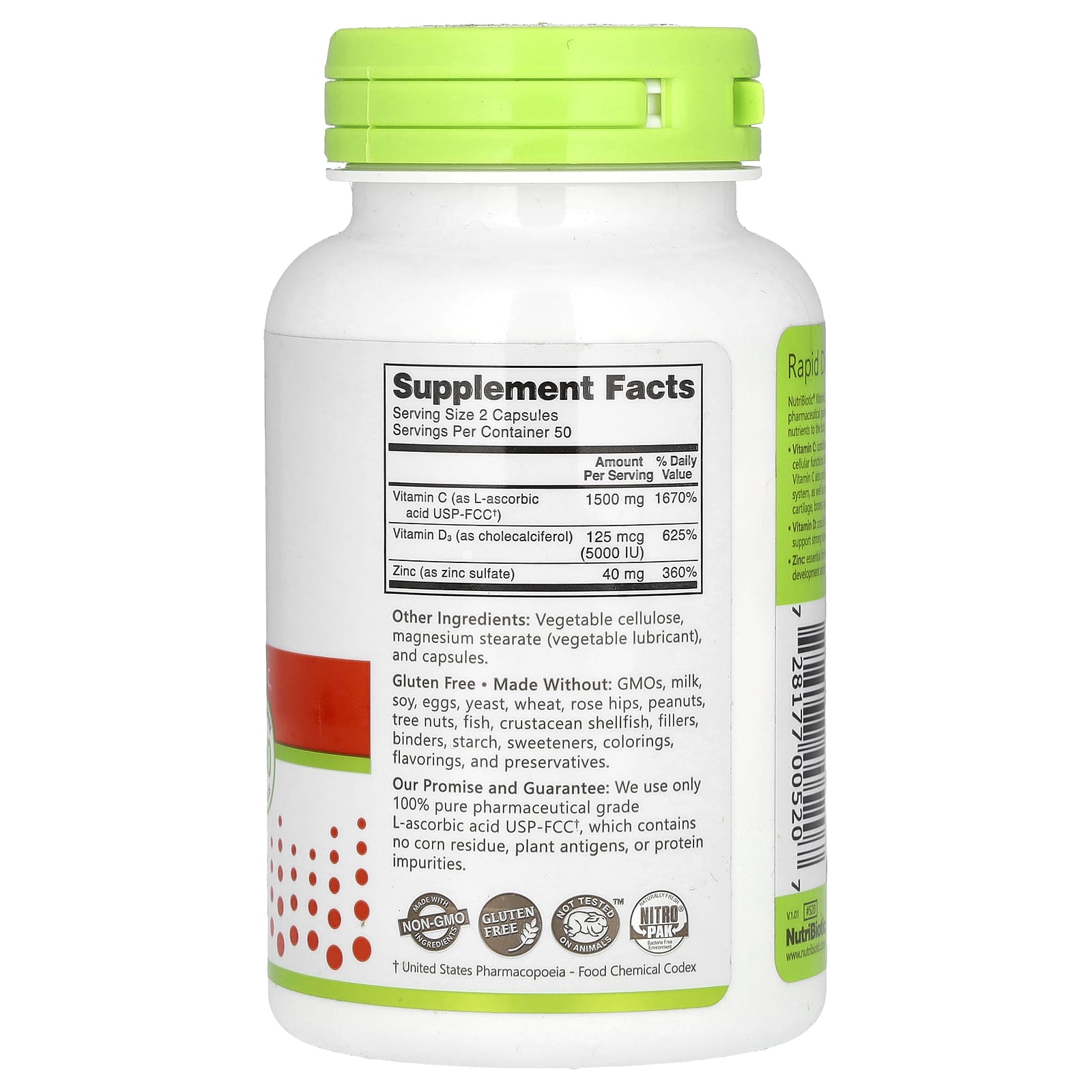 Vitamin C + D3 & Zinc 2