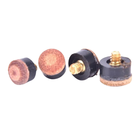 Polystyrene Billiards Cue Tips With Screws 1