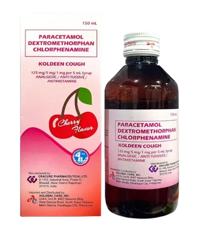 Cough Syrup With Paracetamol 125 mg/5 mg/1mg 1