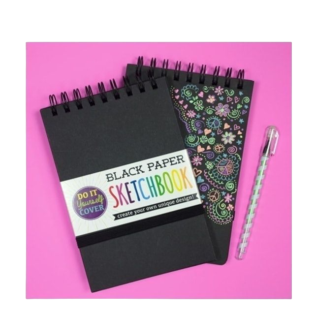 Black Paper Sketch Book 3