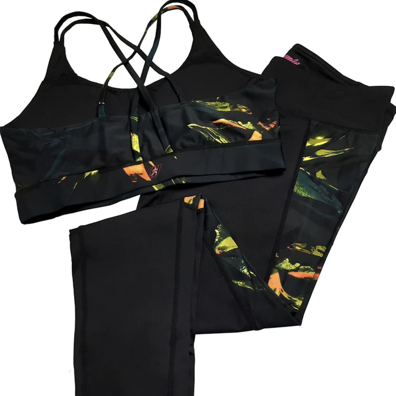 Pumpkin Spice Athleisure Wear Set 1