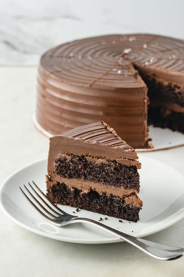 Salted Chocolate Cake 3